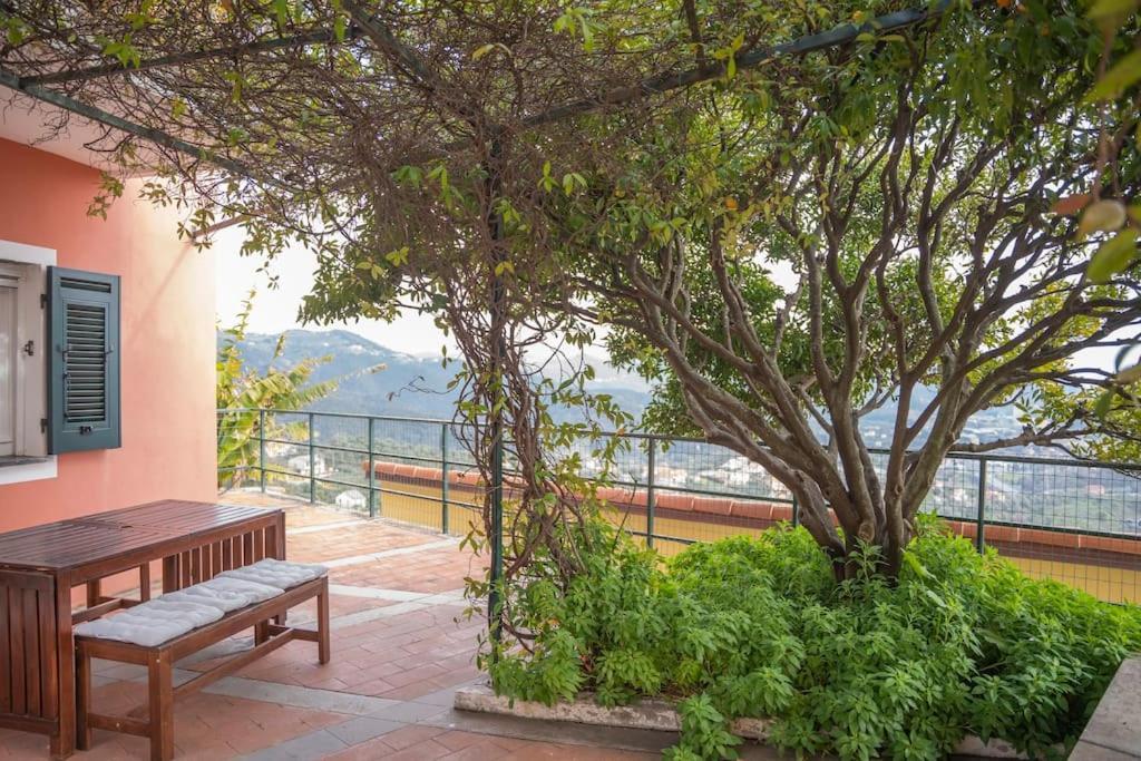 031 - HARMONY House Casa Vista MARE Sestri Levante, Pace Natura San Bernardo (Genoa) Exterior foto